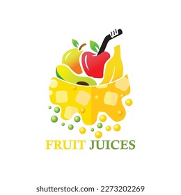 Conjunto de varios smoothies de fruta fresca aislados en fondo blanco