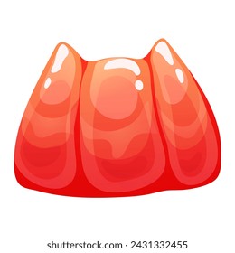 A set of various jellybean illustrations.