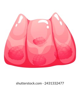 A set of various jellybean illustrations.