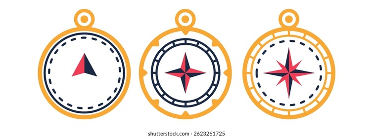 Set Various vintage marine compasses
