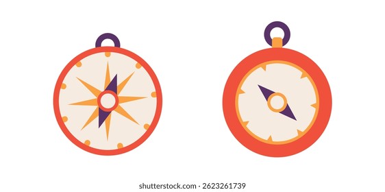 Set Various vintage marine compasses
