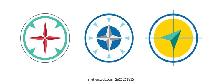Set Various vintage marine compasses