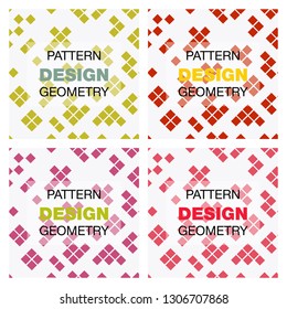 Set of Vector abstract background texture design, bright poster, banner background, stripes and shapes.