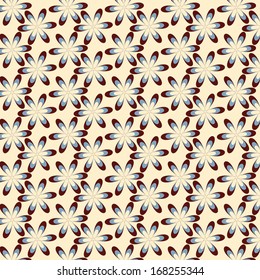 set of vector abstract flower pattern paper for scrapbook