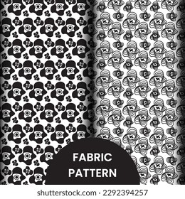 set of vector abstract patten design template