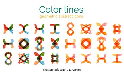 Conjunto de formas vectoriales abstractas, elementos geométricos