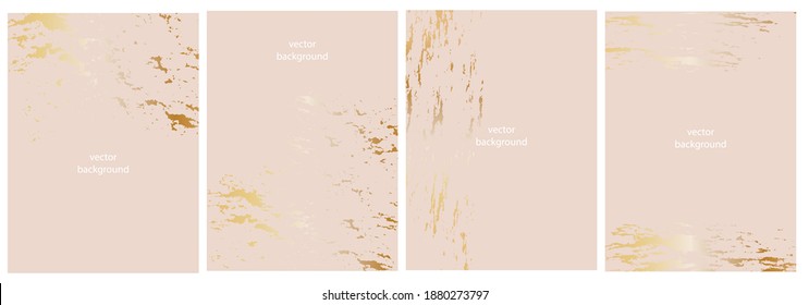 Set of vector abstract universal background with copy space for text.