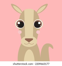 Set of vector animals in cartoon style. Cute animals of Australia. A collection of small animals in the children's style. Cockatoo, duckbill, kangaroo, koala, sugar possum