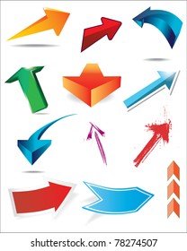 Set vector arrows