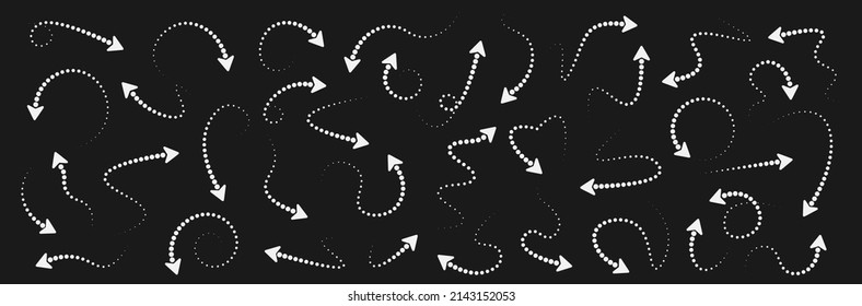 Set of vector arrows. Collection of concept arrows for web design, mobile apps, interface and more.