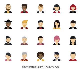 Set of vector avatars