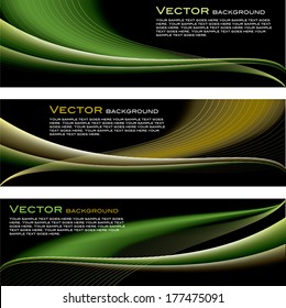 Set of Vector Backgrounds.