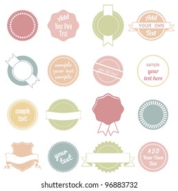 Set of Vector Badges