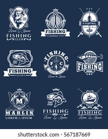 8,824 Fishing Tackle Logos Images, Stock Photos & Vectors 