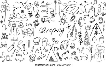 2,767 Tent black white drawing Images, Stock Photos & Vectors ...