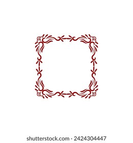 set of vector border ornaments border