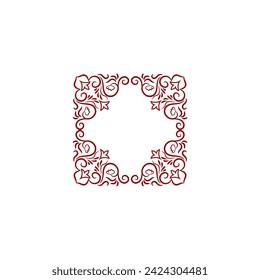 set of vector border ornaments border