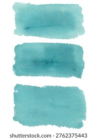 Set of vector brush strokes.Watercolor texture splatters. Grunge rectangle text boxes. Frames for text or quote.	
