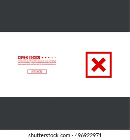 Set of vector buttons with check marks, ticks