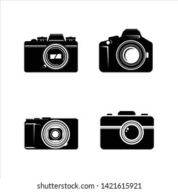 set Vector of camera logo. Camera icon