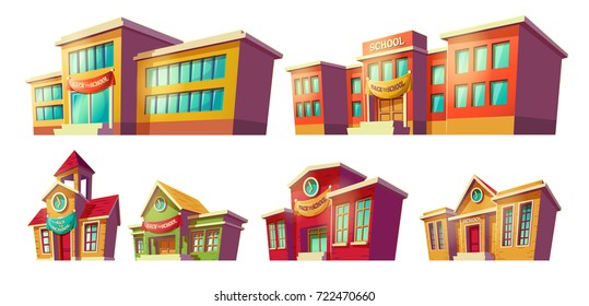 Cartoon Schoolhouse Images, Stock Photos & Vectors | Shutterstock