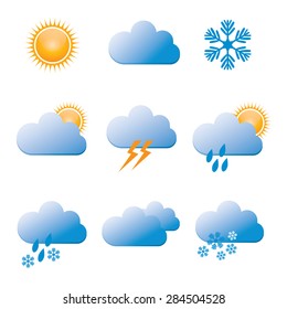 Set of Vector Color Icons.