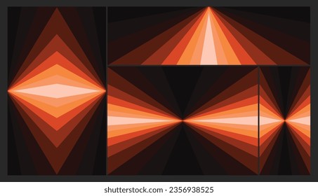 Set of vector color palette backgrounds. Background for text, vector texture, vector pattern, design element.