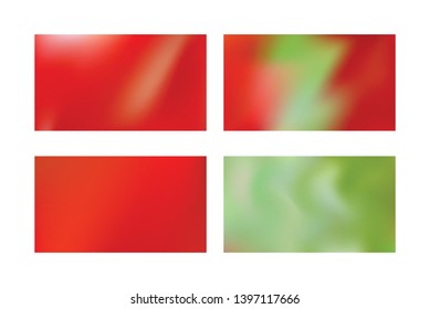 set of Vector Color Transititon Texture., Festive glowing a bright background. Abstract red gradient mesh background