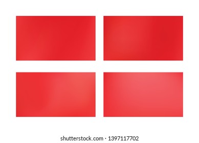 set of Vector Color Transititon Texture., Festive glowing a bright background. Abstract red gradient mesh background