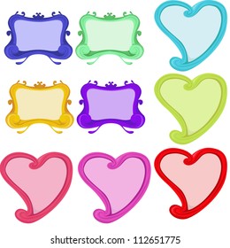 set of vector colorful banners