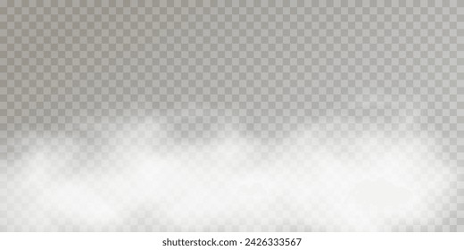 Conjunto de rastros de condensación vectorial. Humo