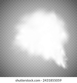 Conjunto de rastros de condensación vectorial. Humo
