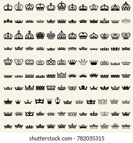 A set of vector crowns