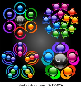 Set of vector design elements 2