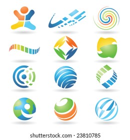 Set of vector design elements 4