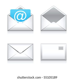 Set vector e mail icon