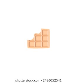 set of vector element chocolate biscuits set