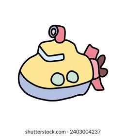 set of vector elements cute simple dolls