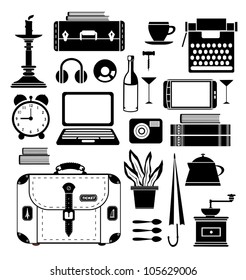 A set of vector elements of the household that may be needed in the journey