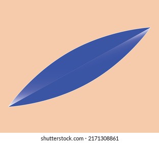 Set of vector elements icons : Surfboard. A collection for relaxing on the beach. Hello Summer Icon. Illustration concept.