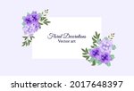 Set of vector floral elements and flowers frames in detailed style for greeting cards, wedding invitations, social media, sales, ads, promotions, packaging, web