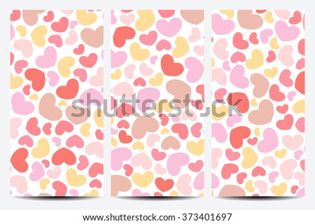 set vector flyers background