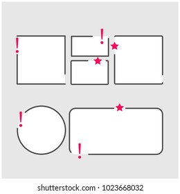 The set of vector frames for text. the formulation of the quotation.