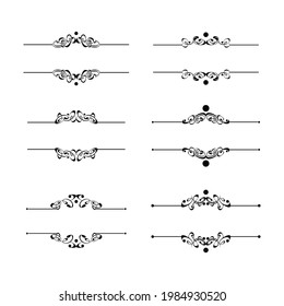 Conjunto de elementos gráficos vectoriales para el diseño