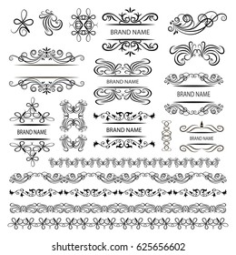 Set Vector Graphic Elements Design Stock Vector (Royalty Free ...