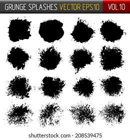 Spray Painted Texture Paint Splatter Dots Stock Vector (Royalty Free ...