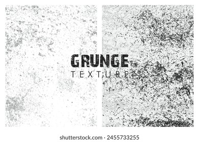 Set of Vector Grunge Textures.