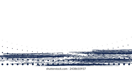 Set of the vector grunge textures isolated on white
