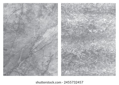 Set of Vector Grunge Wall Textures