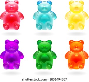 Marmalade Bears Stock Vector (Royalty Free) 738929881